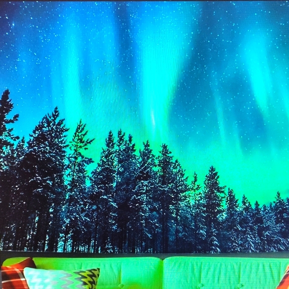 Other - Tapestry - Forest Under Starry Sky w/Hardware for Hanging